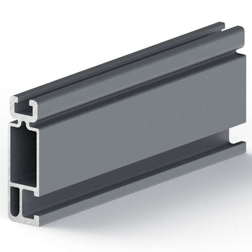 Product image for Unirac 310246C SolarMount Standard Rail, 246" Length, Clear Anodized