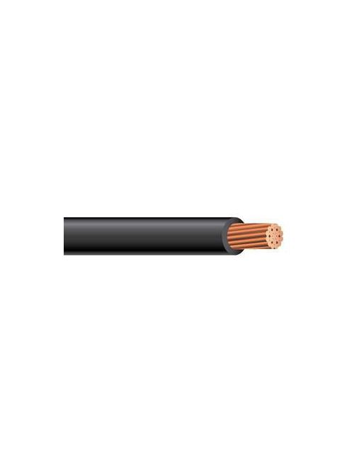Product image for XHHW 3/0 AWG Stranded Copper Black 2500 Foot Reel Cable