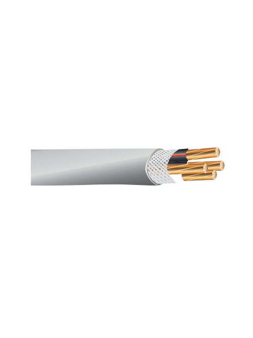 Product image for SER 6-6-6-6 AWG Copper Round Service Entrance Cable, Master Reel