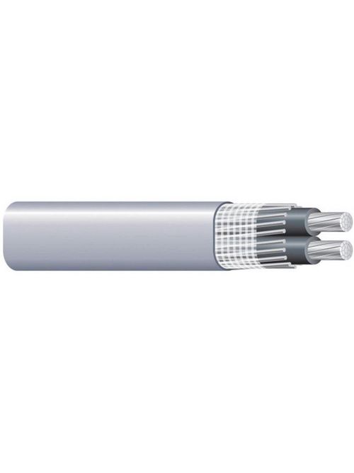 Product image for SEU 2-2-4 AWG Aluminum Flat Service Entrance Cable, 200 Foot Coil