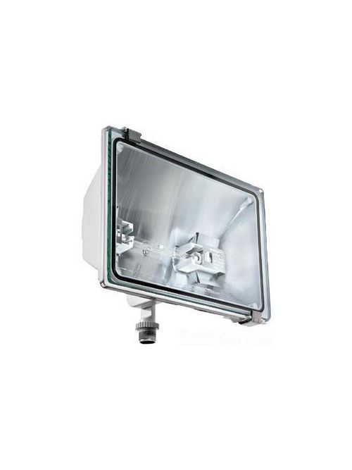 Product image for RAB QF500W 500 W 120 Volt White Quartz Floodlight Fixture