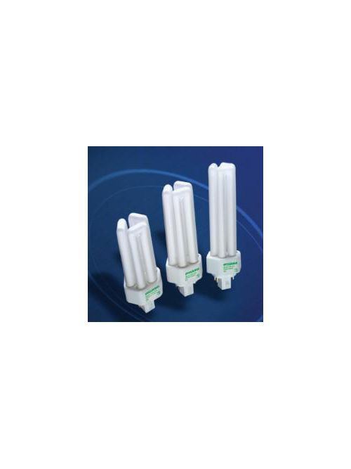 Product image for Sylvania 20896 57 W 82 CRI 3000 K 4300 lm GX24Q-5 Base 4-Pin Triple Dimmable Compact Fluorescent Lamp