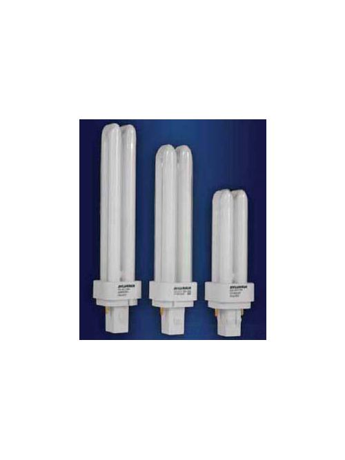 Sylvania 21116 26 W 82 CRI 3000 K 1800 lm GX24Q-3 Base 2-Pin Double Compact Fluorescent Lamp Sylvania 21116 26 W 82 CRI 3000 K 1800 lm GX24Q-3 Base 2-Pin Double Compact Fluorescent Lamp