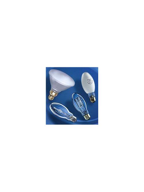 Product image for Sylvania Metalarc 64170 175 W 70 CRI 3700 K 16600 lm Coated E26 Medium Base ED17 Pulse Start Metal Halide Lamp