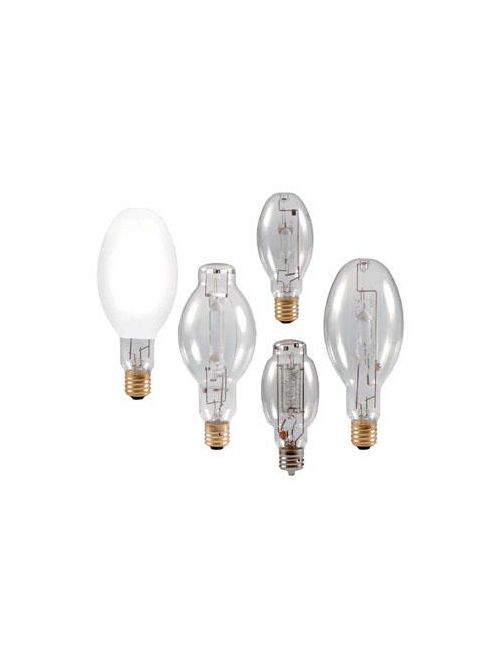 Product image for Sylvania Metalarc 64525 400 W 65 CRI 4000 K 42000 lm Clear E39 Mogul Base Pulse Start Metal Halide Lamp