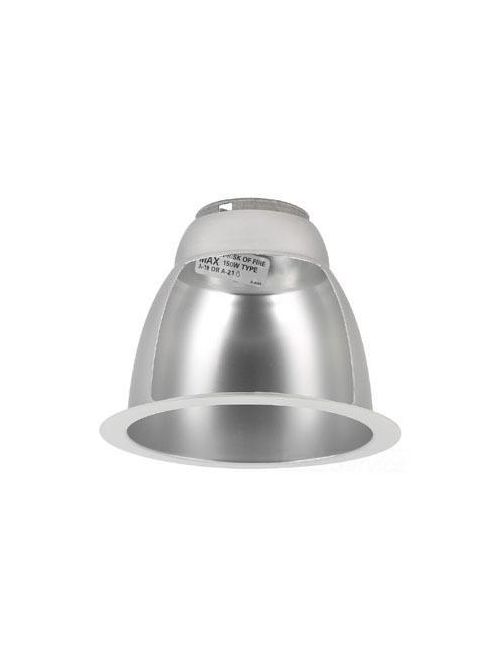 Product image for Philips Lighting R7029CLW 6 Inch Clear Specular 16 Gauge Aluminum Downlight Reflector with White Flange