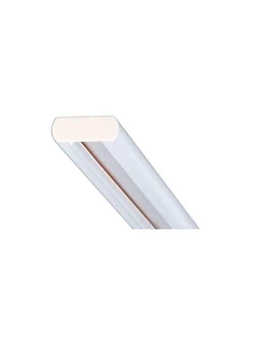 Product image for Philips Lighting 9102BK Radius 2 Foot Matte Black Plain Track