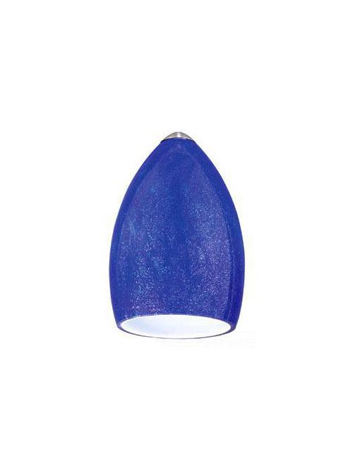 Product image for Sea Gull Lighting 94233-6035 5-3/16 x 7-7/8 Inch Starlight Blue Stargazer Pendant Glass