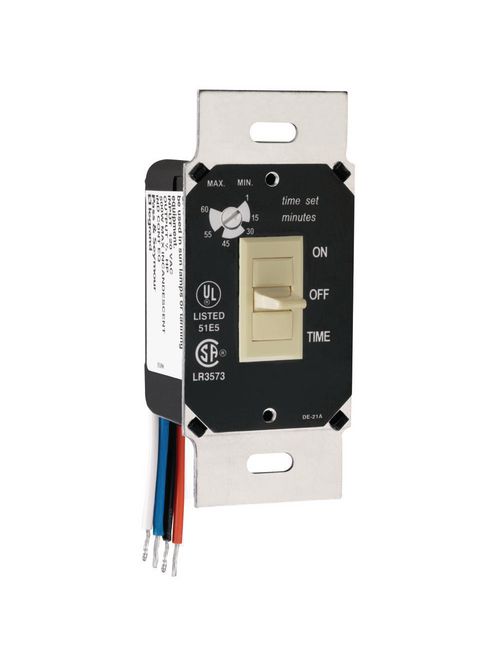 Product image for Pass & Seymour 97352-I 120 VAC 500 W 60 Hz 2-Pole Adjustable Digital Timer