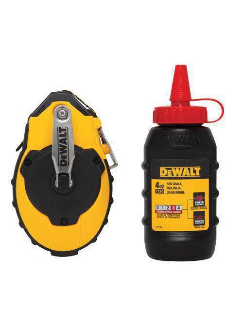 DEWALT DWHT47144 100 Foot ABS Chalk Reel DEWALT DWHT47144 100 Foot ABS Chalk Reel