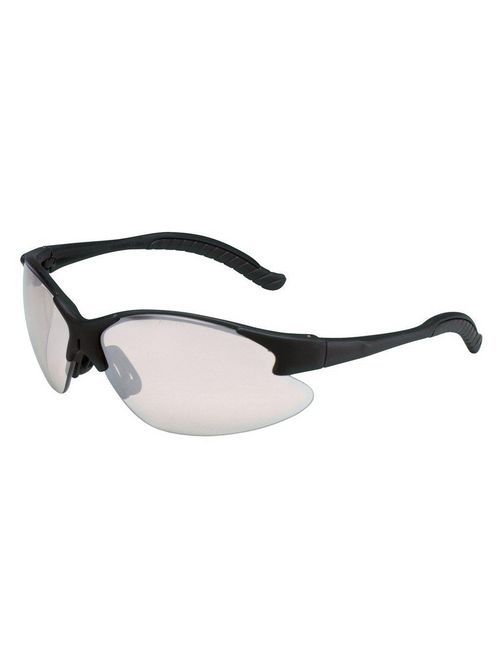 Product image for 3M Industrial Safety 11684-00000-20 Black Frame Indoor/Outdoor Mirror Lens Protective Eyewear