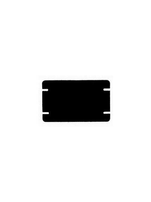 Product image for Mulberry 10082 7 x 4-11/16" 2-Gang Galvanized Steel Flat 2-Blank Gang Box Cover