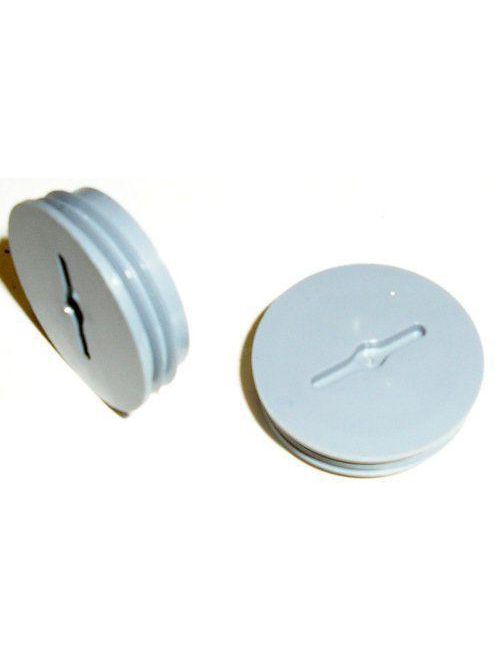 Product image for Mulberry 30292 3/4" Weatherproof Box Closure Plug, Zinc, Gray