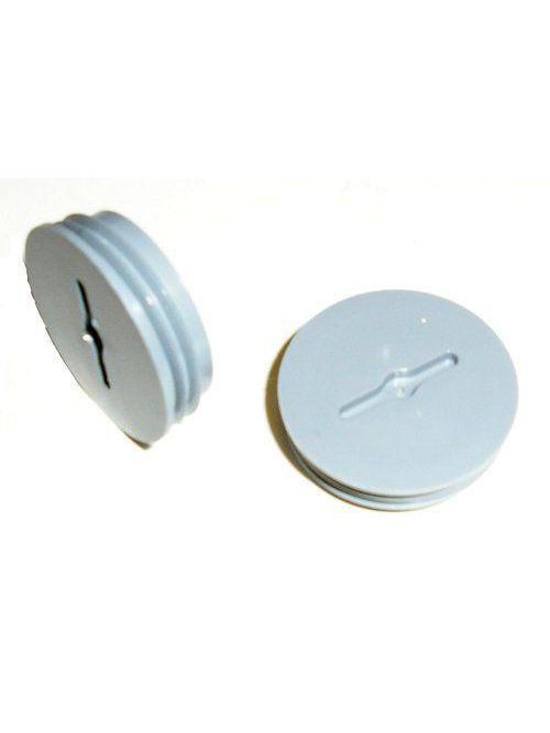 Product image for Mulberry 30294 1" Weatherproof Box Closure Plug, Zinc, Gray