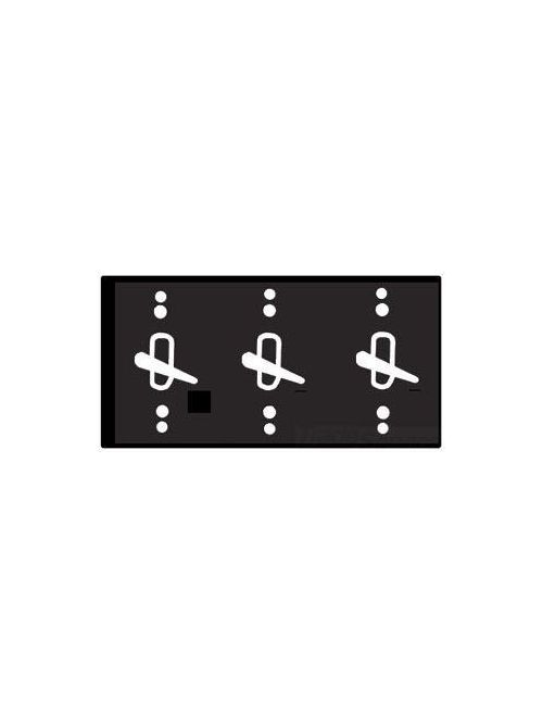Mulberry 30499 3-Gang Powder Coated Die-Cast 3-Toggle Switch Heavy Duty Weatherproof Switch Cover Mulberry 30499 3-Gang Powder Coated Die-Cast 3-Toggle Switch Heavy Duty Weatherproof Switch Cover