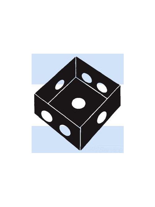 Product image for Mulberry 30599 2-Gang Weatherproof Deep Box, Detachable Lugs, (7) 1" Hubs, 2.625" Deep, Die-Cast Aluminum, 37.3cu.in, Gray