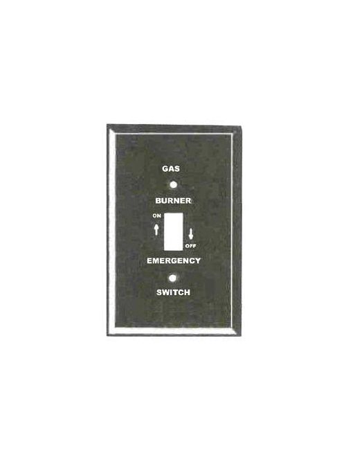 Mulberry 41023 1-Gang Red Gas Burner Wallplate Product image for Mulberry 41023 1-Gang Red Gas Burner Wallplate