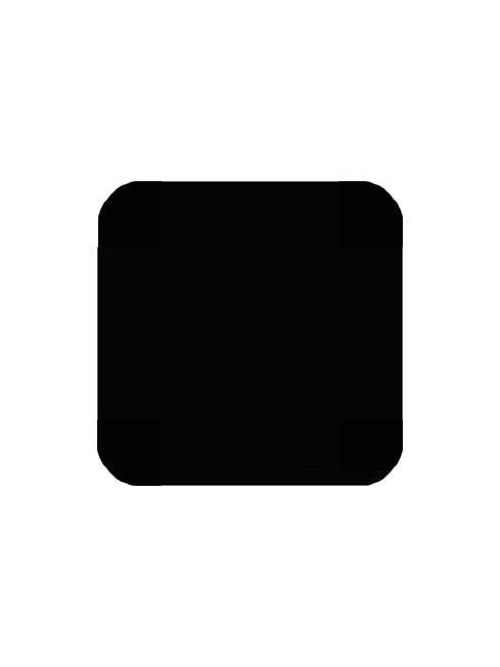 Product image for Mulberry 75152 3.281" 2-Gang Wrinkle White Steel 2-Blank Wallplate