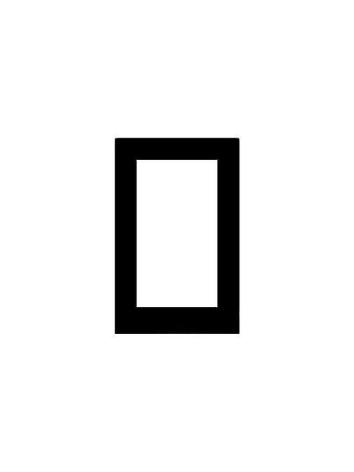 Product image for Mulberry 83401 1-Gang Chrome Steel Plated 1-Block 1-Duplex/GFI Receptacle Wallplate