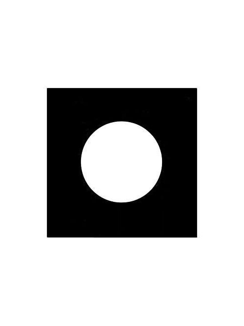 Product image for Mulberry 86225 2.625" 30/50/60 Amp 4-Wire 2-Gang White Semi Gloss Steel Receptacle Wallplate