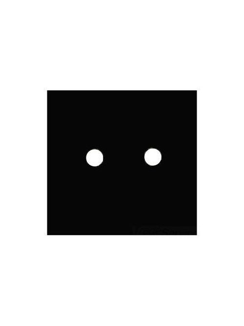 Product image for Mulberry 97202 5/8" 2-Gang Satin 430 Stainless Steel 1-Telephone Wallplate