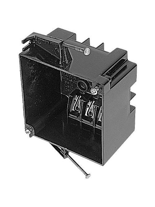 Carlon 4S-32-N 4" Sq New Work Box, 32.0 cu.in., Nail-On Carlon 4S-32-N 4" Sq New Work Box, 32.0 cu.in., Nail-On