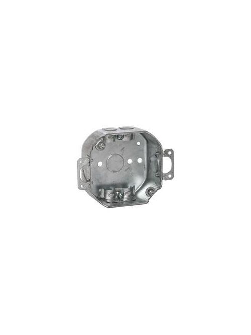 Raco 150 4 x 1-1/2 Inch 15.5 In Steel Octagon Outlet Box Raco 150 4 x 1-1/2 Inch 15.5 In Steel Octagon Outlet Box