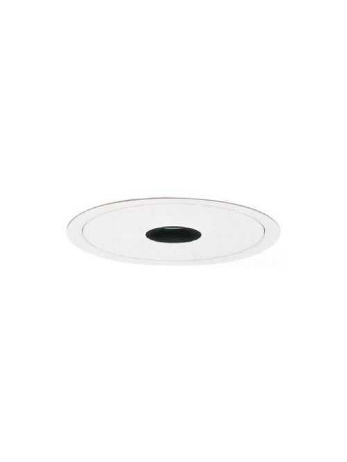 Product image for Philips Lighting 1152 6.75 Inch Matte White Round Adjustable Pinhole Reflector Downlight Trim