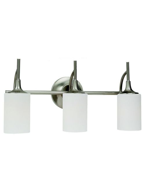 Product image for Stirling 3 Light Vanity - Brushed Nickel
