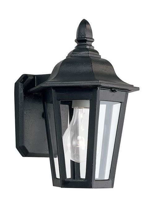 Product image for Brentwood 1 Light Wall Lantern - Black