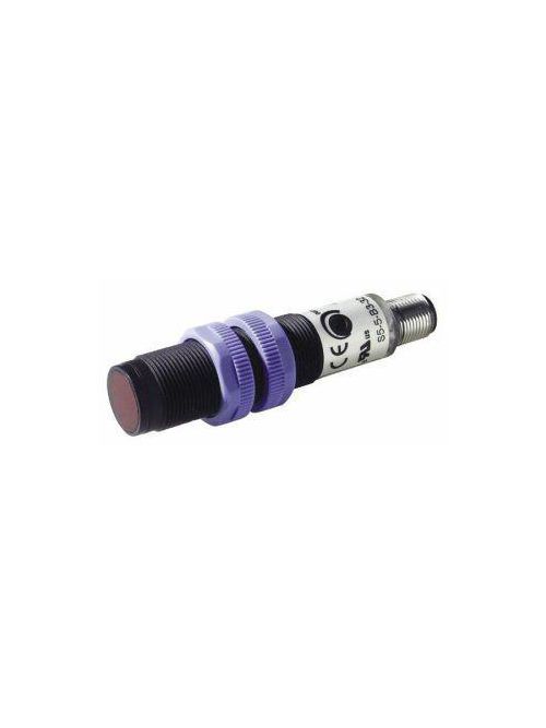 Product image for IDEC Corporation S5-5-T1-32 10 to 30 VDC M12 4-Wire Transparent Photoelectric Sensor