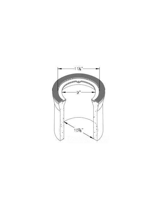 Christy Concrete Products G05CT Cast Iron Lid with Hole OneSource