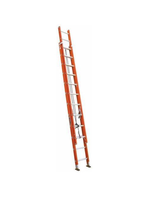 Product image for Louisville Ladder FE3224 24 Foot 300 lb Capacity Fiberglass Extension Ladder