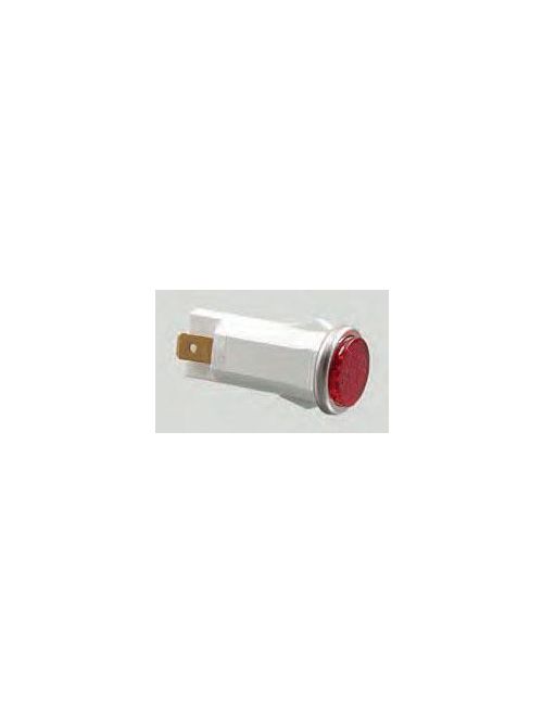 Selecta Products SL53225-6-BG 1/2 Inch Outer Diameter 0.187 Inch Tab 125 Volt Flush Red Lens Neon Indicator Light Selecta Products SL53225-6-BG 1/2 Inch Outer Diameter 0.187 Inch Tab 125 Volt Flush Red Lens Neon Indicator Light