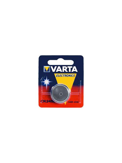Product image for Rayovac V6450101401 Varta CR2450 Size 3 Volt Varta Lithium Coin Cell Battery