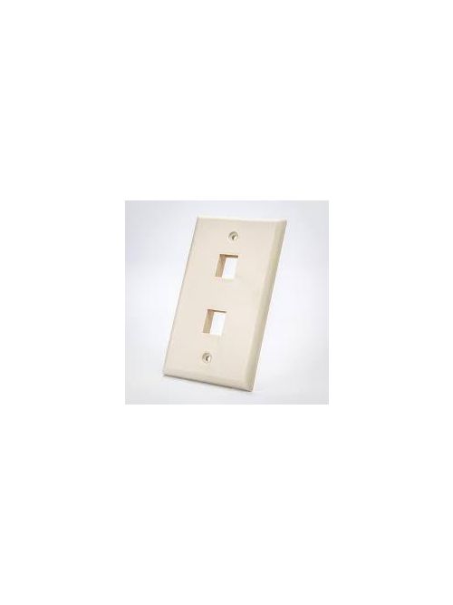 Product image for Mulberry 43074 4-Gang Almond Wrinkle 4-Toggle Switch Wallplate