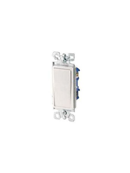 Product image for Eaton Wiring Devices 6503V-BOX 15 Amp 120/277 VAC 3-Way Ivory Decorator Switch