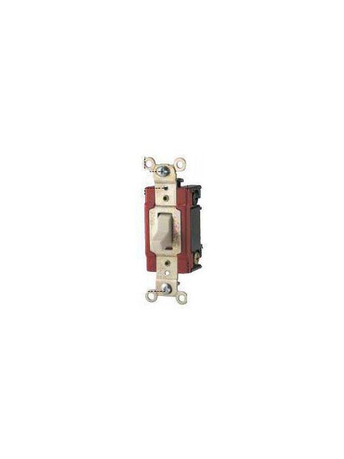 Product image for Eaton Wiring Devices 2223L-BOX 20 Amp 120/277 VAC 3-Way Brown Locking Switch