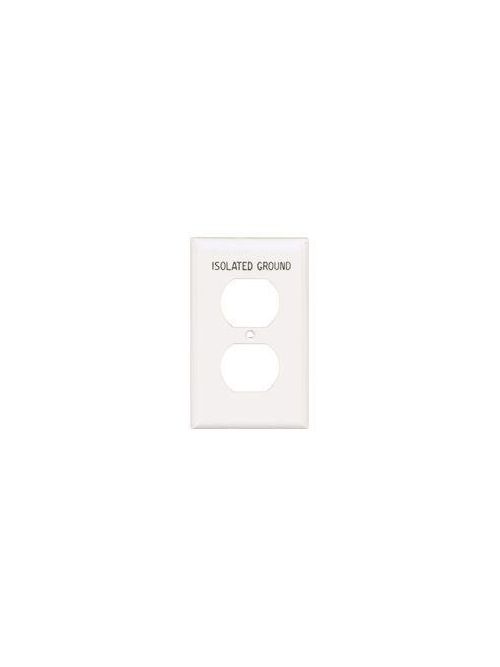 Eaton Wiring Devices IG5132RN 1-Gang Orange Nylon Standard Size Duplex Receptacle Wallplate Eaton Wiring Devices IG5132RN 1-Gang Orange Nylon Standard Size Duplex Receptacle Wallplate