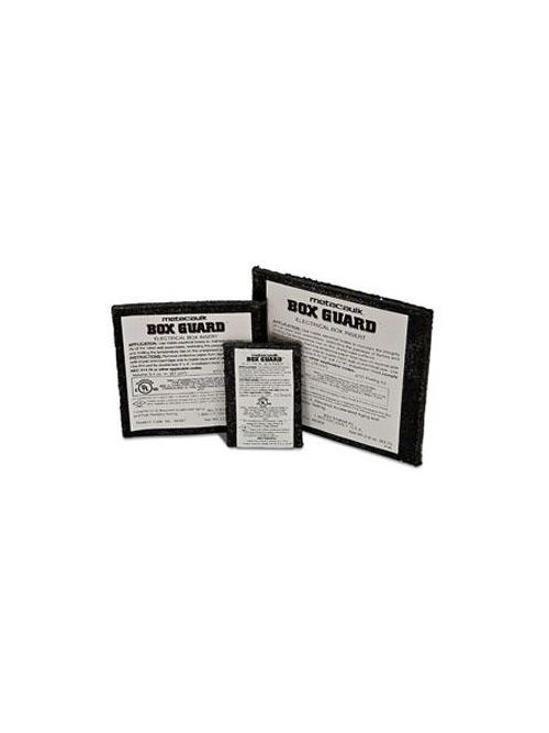 Rectorseal 66366 Metalcaulk Box Guard Fire-Rated Pad, Single Product image for Rectorseal 66366 Metalcaulk Box Guard Fire-Rated Pad, Single