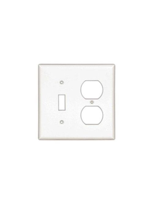 Eaton Wiring Devices 2158W-BOX 3-Gang White Thermoset Standard Size Combination Wallplate Eaton Wiring Devices 2158W-BOX 3-Gang White Thermoset Standard Size Combination Wallplate