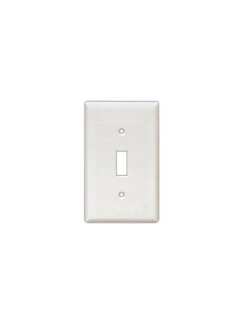 Eaton Wiring Devices 2154W 4-Gang White Thermoset Standard Size Toggle Switch Wallplate Eaton Wiring Devices 2154W 4-Gang White Thermoset Standard Size Toggle Switch Wallplate