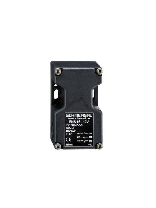 Schmersal BNS16-12ZV 10 W 100 VAC/VDC 400 mA Non-Contact Thermoplastic Safety Sensor Product image for Schmersal BNS16-12ZV 10 W 100 VAC/VDC 400 mA Non-Contact Thermoplastic Safety Sensor