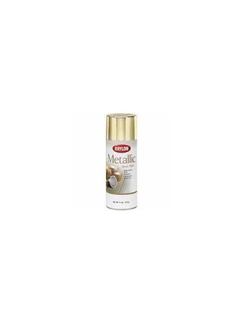 Product image for Krylon K01706 12 oz Can Gold Metallic Spray Paint