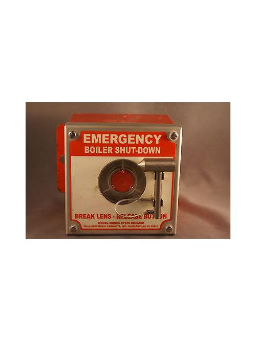 Product image for Pilla Electrical Products, Inc. ST120FN1 NEMA 1 Emergency Electrical Disconnect Break Glass Push Button