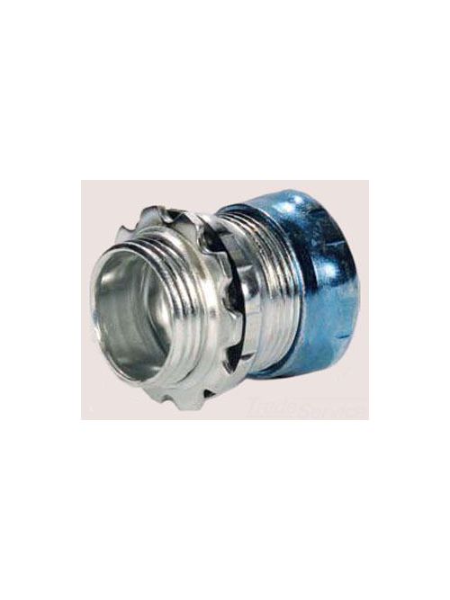 Product image for Steel Electric Products Co. S1012RT 1 Inch Steel Raintight Compression EMT Connector