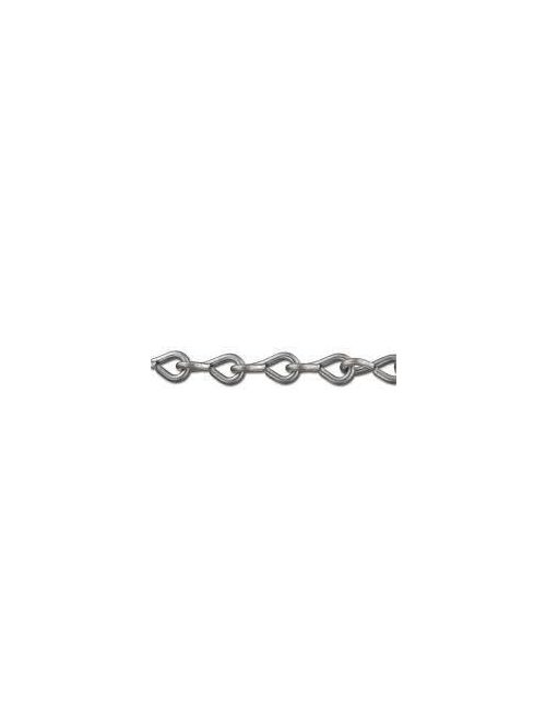 Product image for Metallics JC12M #12 x 3/8 Inch Galvanized Steel Fixture Hanging Jack Chain