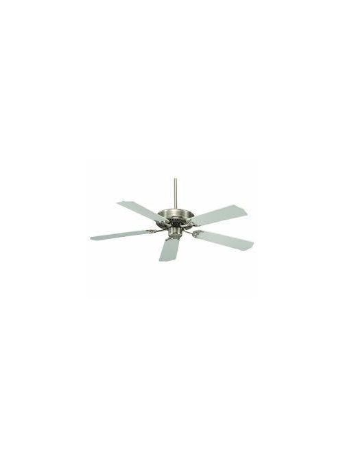 Product image for Builder Specialty 52" Ceiling Fan - Satin Nickel w/ White Blades