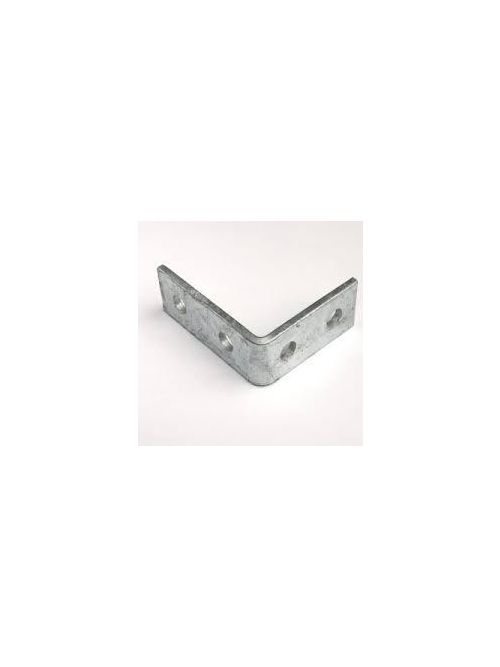 Product image for Haydon Strut Corp A316 Electrogalvanized Steel 2-Hole Channel Angle Fitting