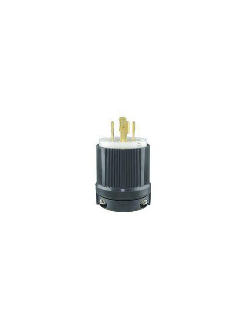Product image for Arrow Hart Wiring CWL1620C 20 Amp 480 VAC 3-Phase 3-Pole 4-Wire NEMA L16-20R Black/White Locking Connector